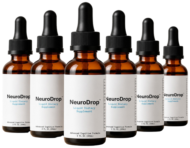 Seis frascos de NeuroDrop